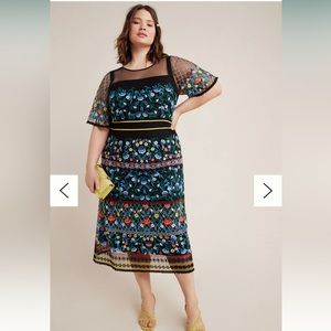 Anthropologie Esther Dress 22W- worn once